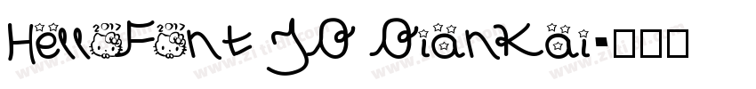 HelloFont ID DianKai字体转换